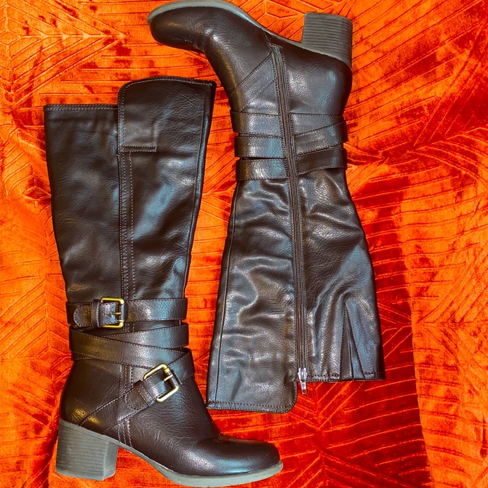 Nicole heeled boots with zipper